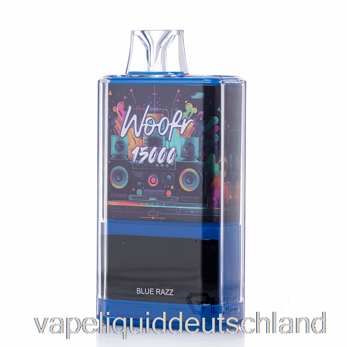 Woofr 15000 Einweg-Vape-Flüssigkeit Von Blue Razz